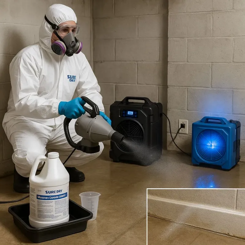 Sanitization and Odor Removal process in Shannon, GA